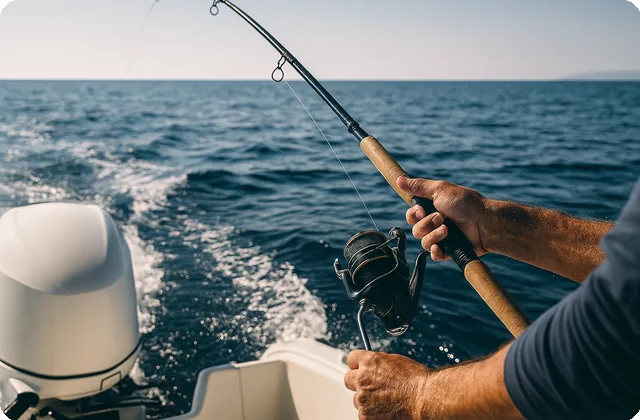 Salida de pesca recreativa desde Altea